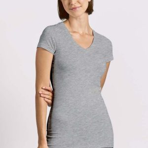 Women’s Slim Fit V-Neck-T Long