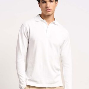 Men’s Heavy Polo Longsleeve