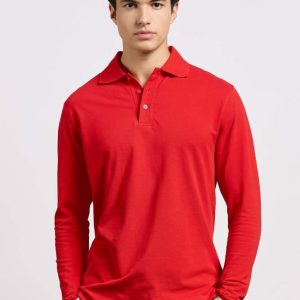 Men’s Heavy Polo Longsleeve