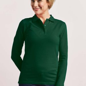 Women’s Heavy Polo Longsleeve