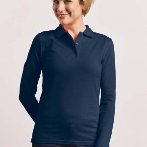 Women’s Heavy Polo Longsleeve