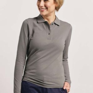 Women’s Heavy Polo Longsleeve