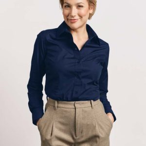 Women’s Poplin Shirt LS