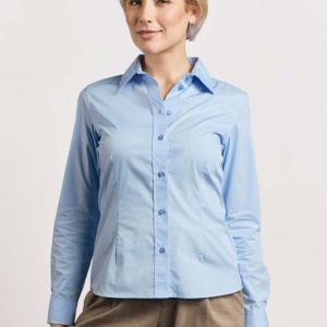 Women’s Poplin Shirt LS
