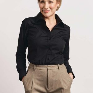 Women’s Poplin Shirt LS