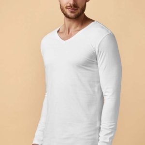 X.O V-Neck T LS Men