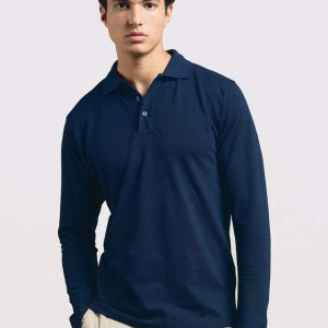 Men’s Heavy Polo Longsleeve