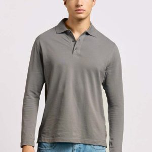 Men’s Heavy Polo Longsleeve